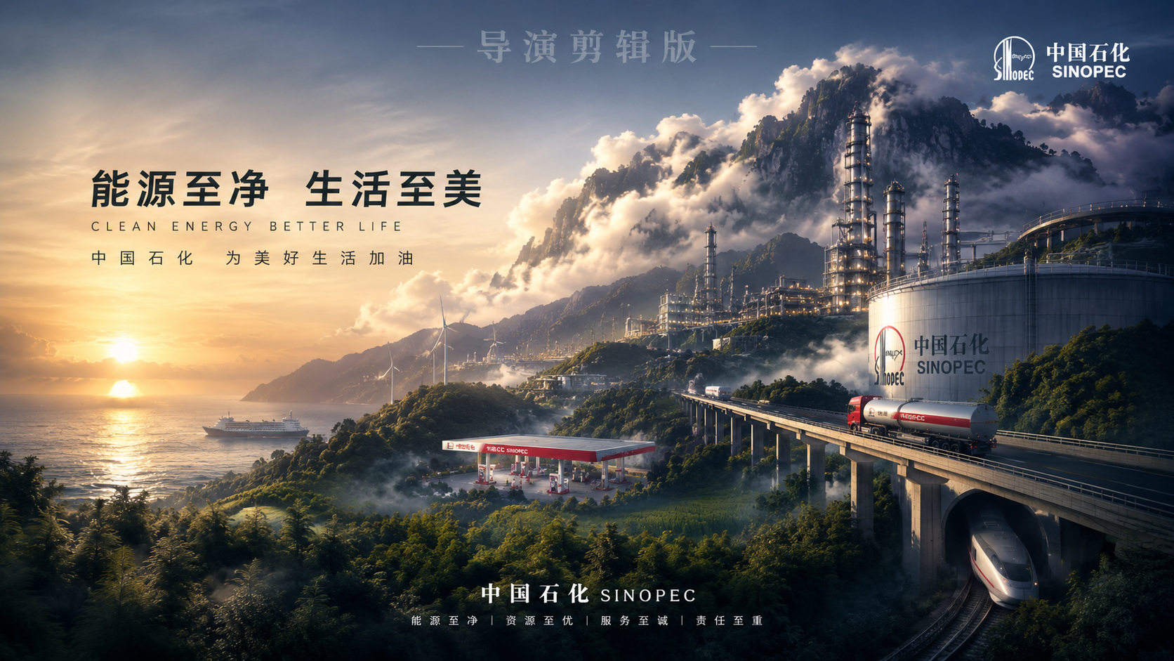 中国石化形象片 导演剪辑版